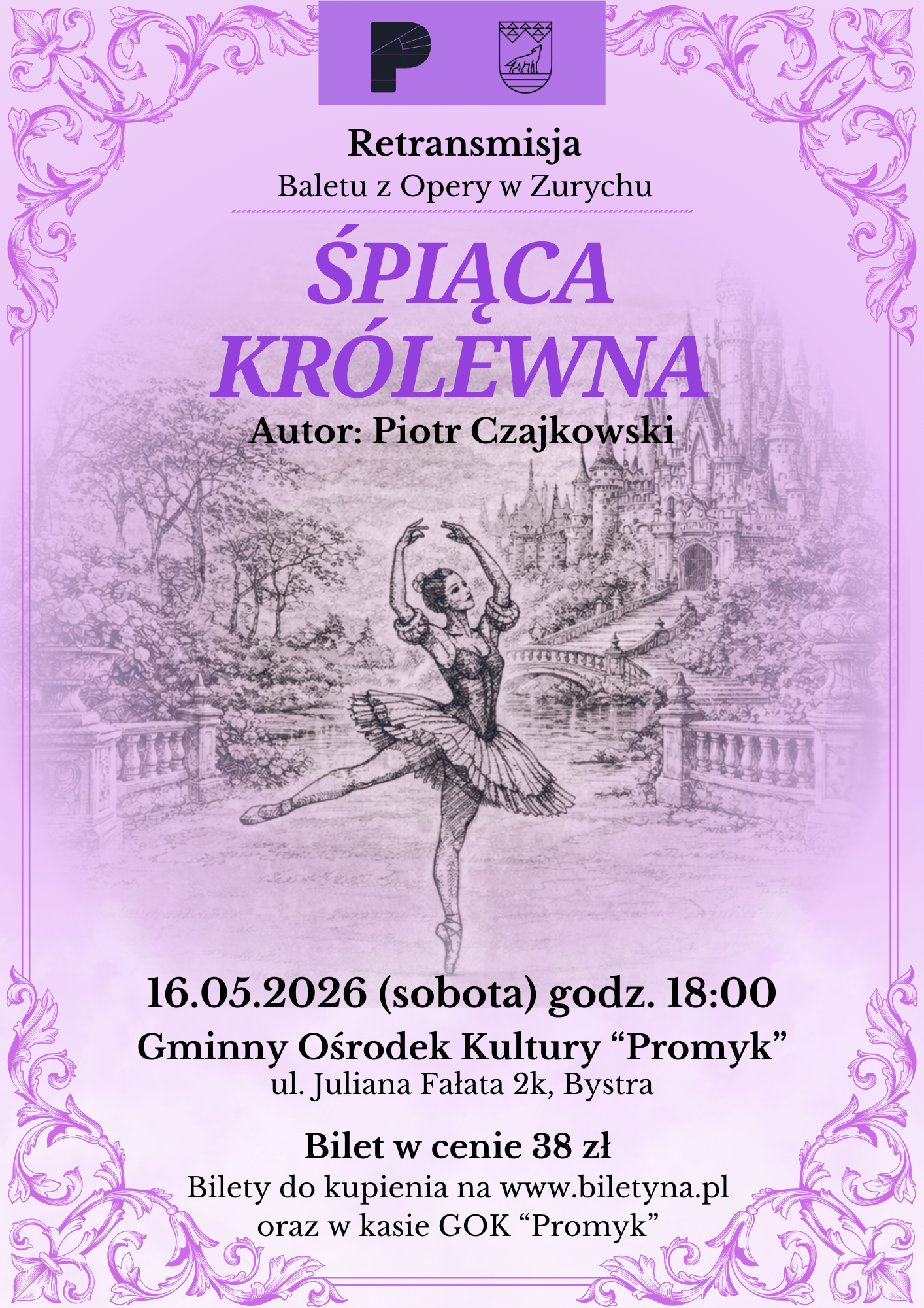 „Śpiąca Królewna” – balet prosto z Zurychu!